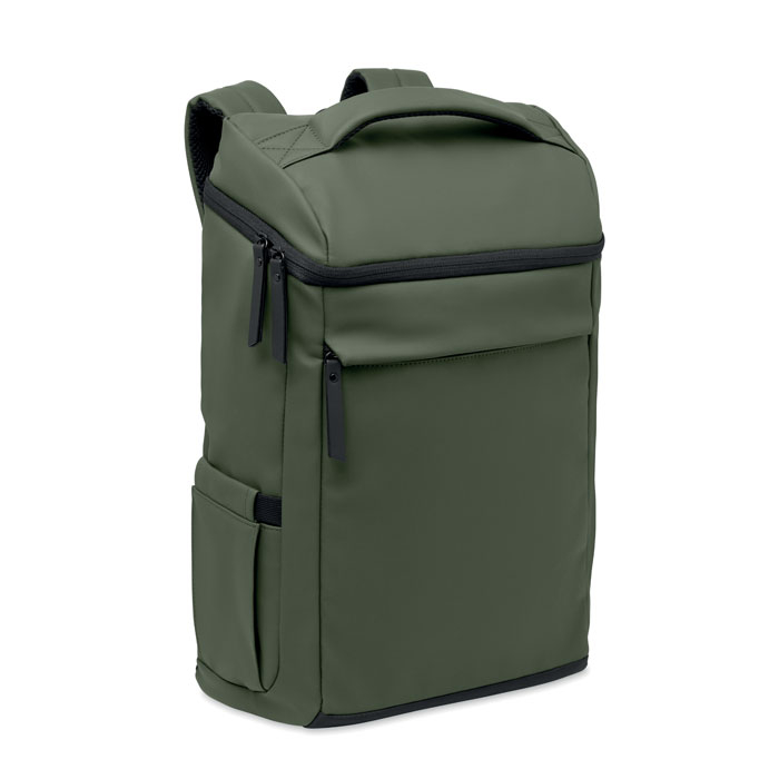 Sac à dos 15" personnalisé avec passant trolley Boulder Vert foncé